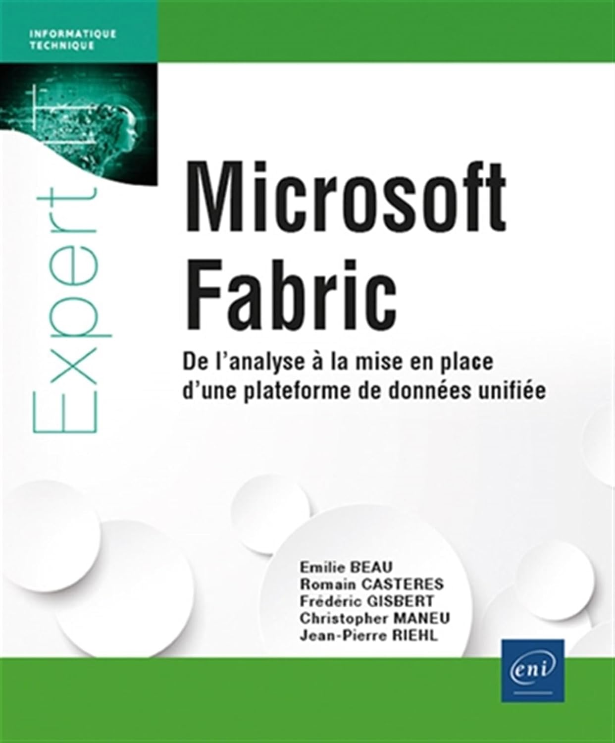 Cover of Microsoft Fabric – De l’analyse à la mise en place d’une plateforme de données unifiée